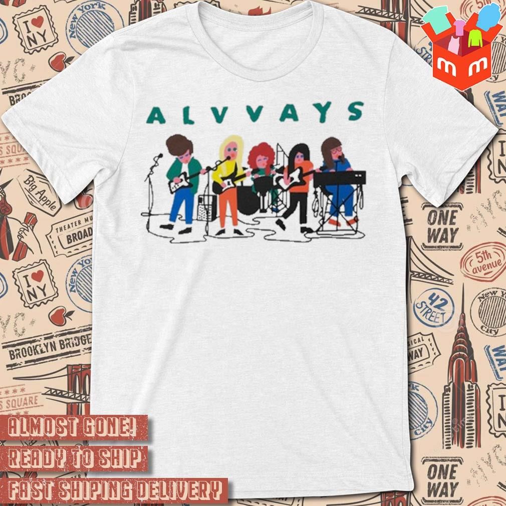 Alvvays art design t-shirt