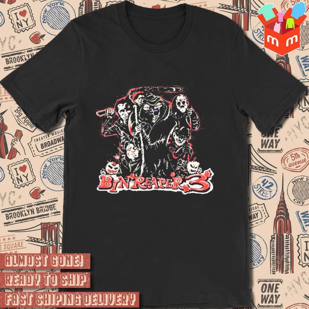 Babytron merch monster tie dye bin reaper 3 art design t-shirt