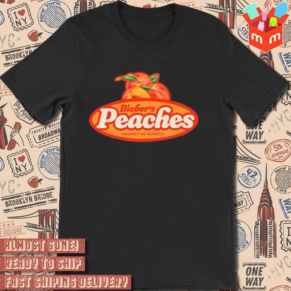 Bieber's peaches Georgia t-shirt