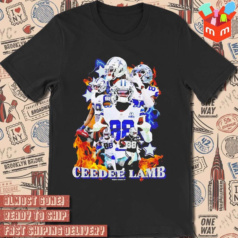 Ceedee Lambs Dallas Cowboys vintage photo design t-shirt