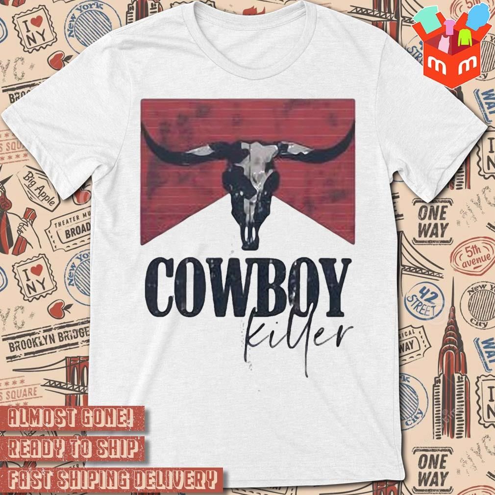 Cowboy killer art design T-shirt