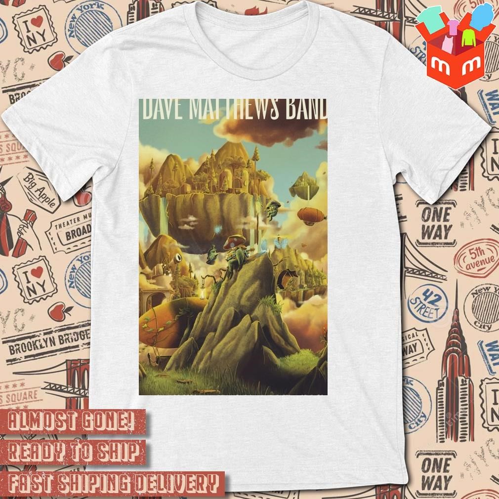 Dave Matthews Band Hayden Homes Amphitheater Bend OR Aug 29 art poster design T-shirt