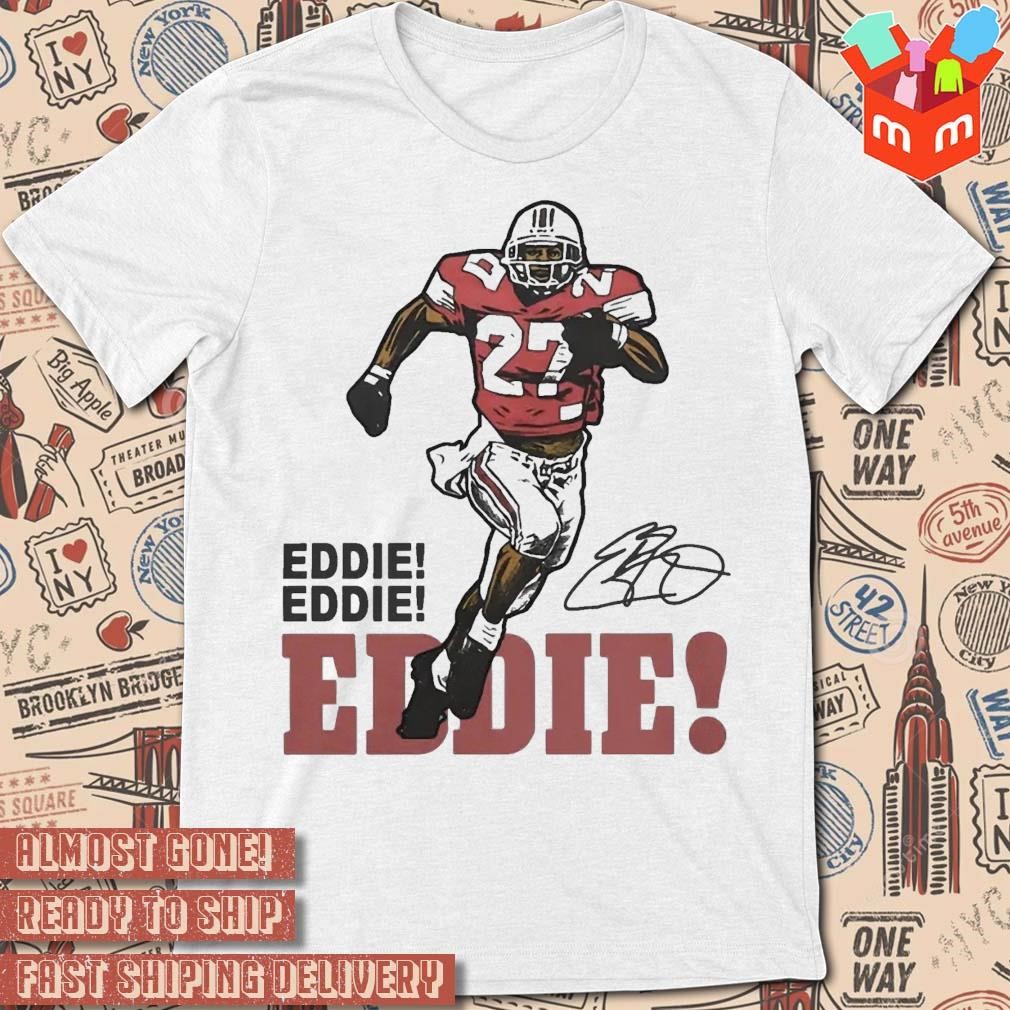Eddie george Ohio state buckeyes Football player signature art design T-shirt