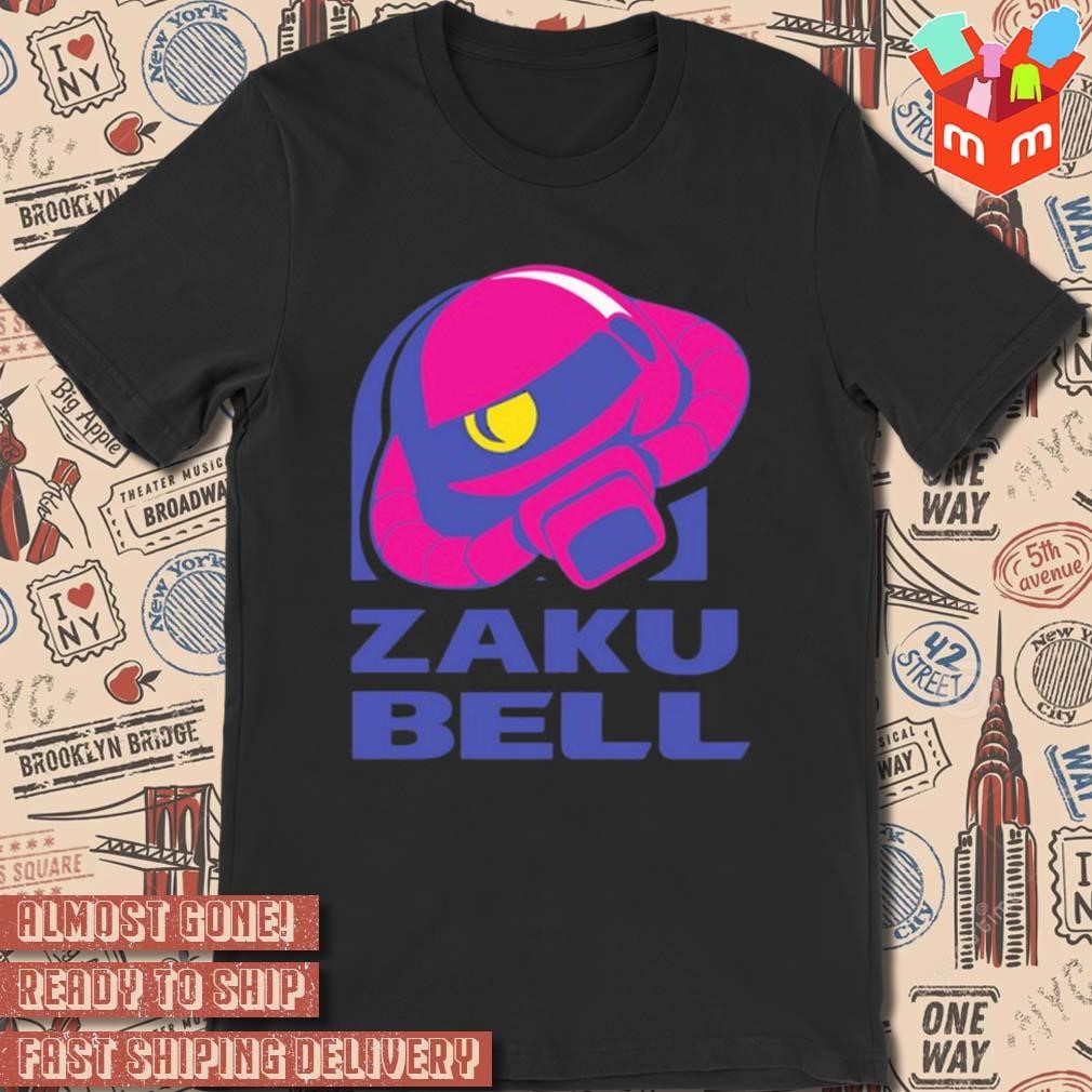 Feddie scum zaku bell art design t-shirt