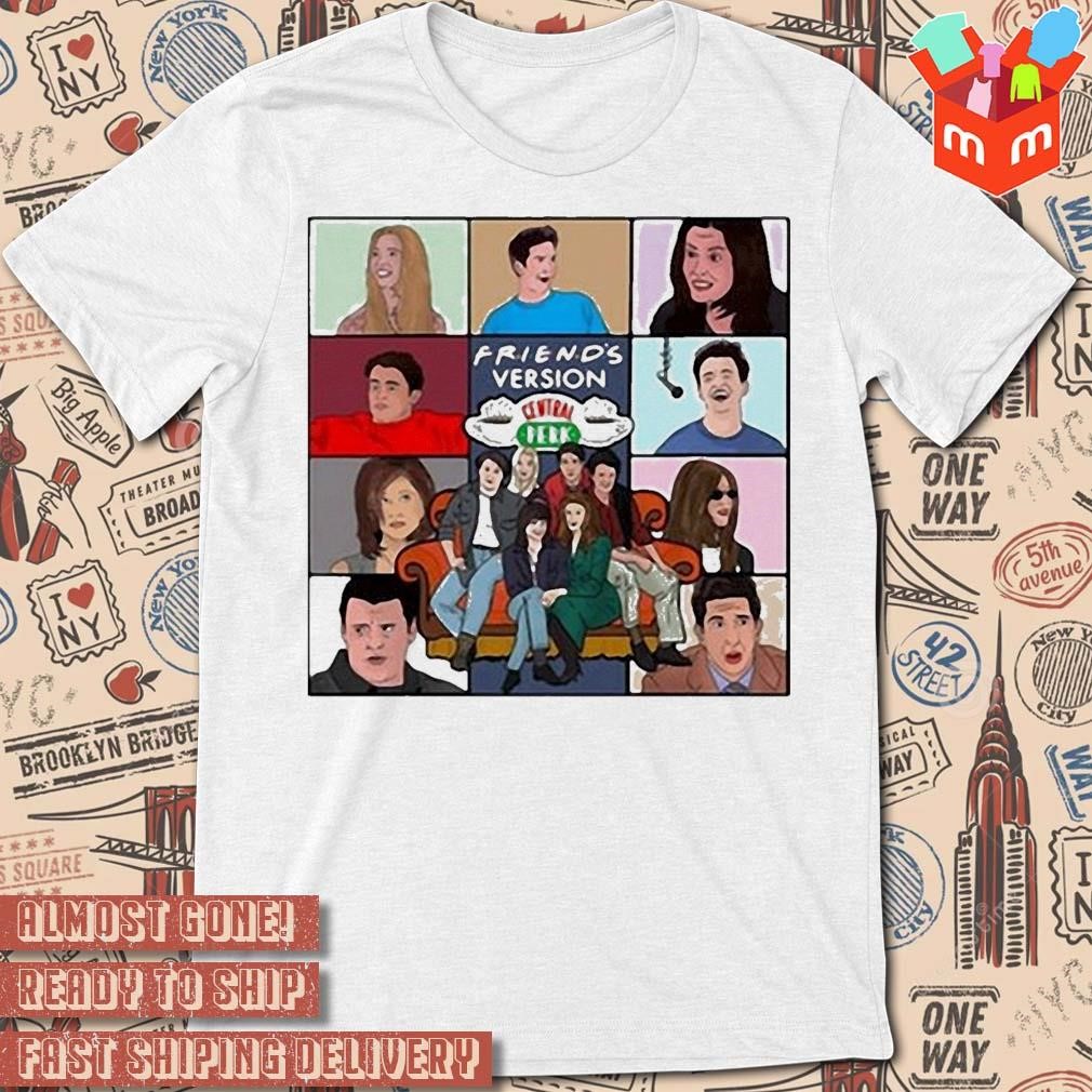 Friend Eras Version Central Perk art design T-shirt