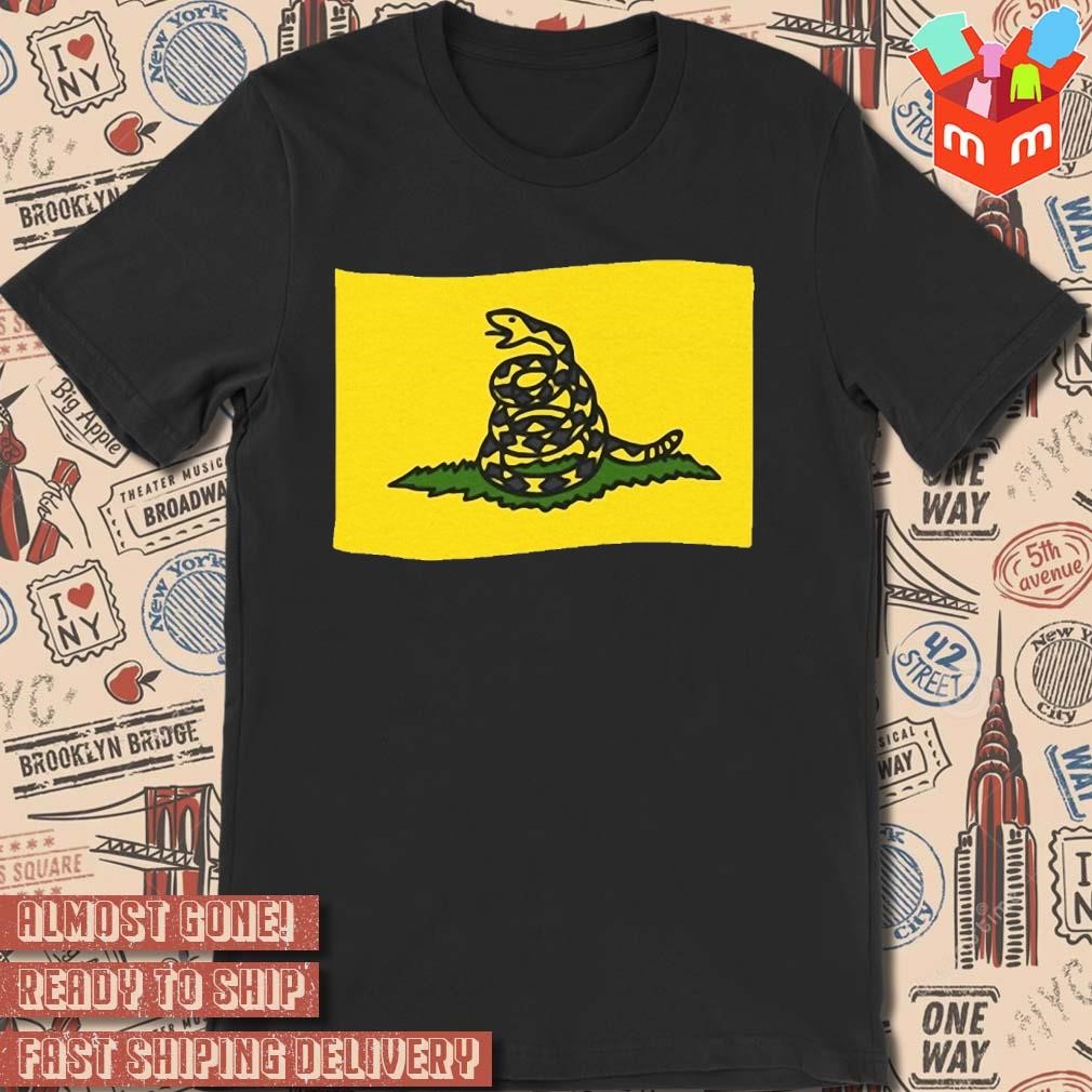 Gadsden Flag Revolutionary War Flag art design T-shirt