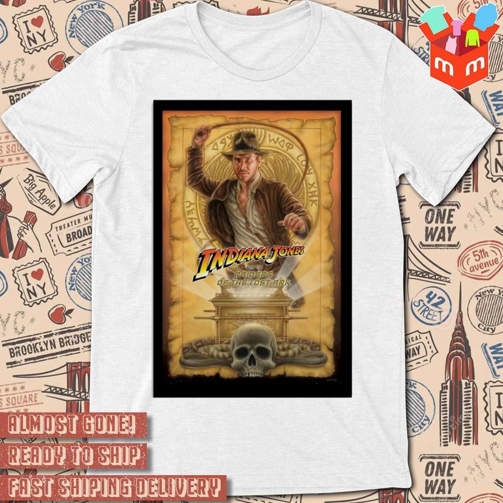 Indiana Jones and the raiders of the lost ark august 30 2023 photo poster design t-shirt