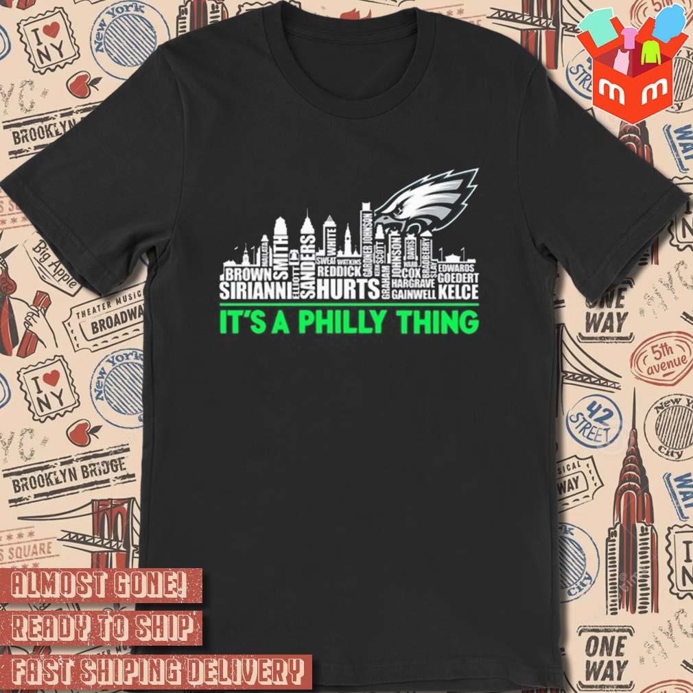 It is philly thing Philadelphia eagles photo design t-shirt