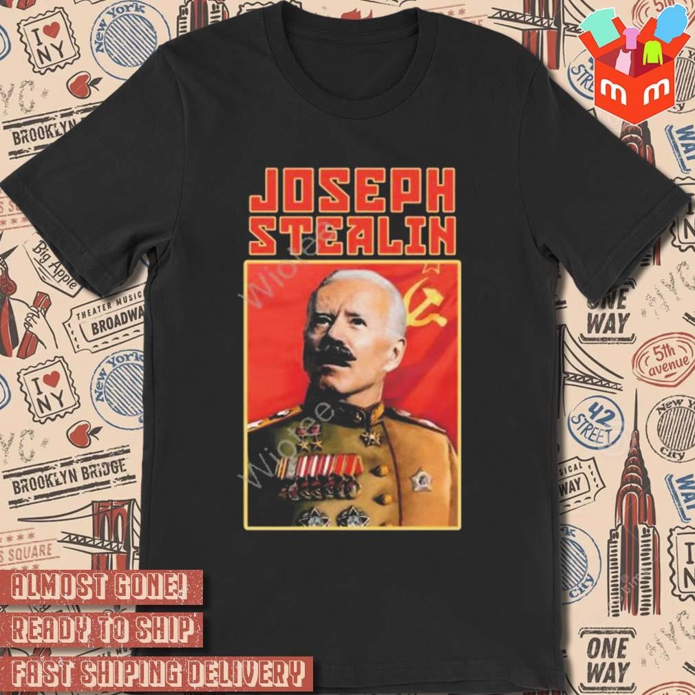 Joseph Stealin photo design t-shirt
