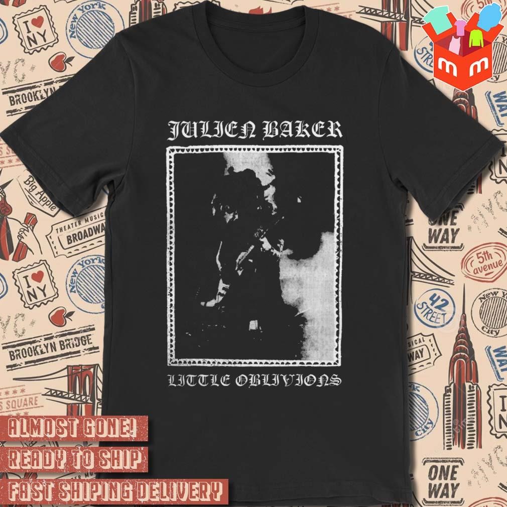 Julien Baker merch julien baker black metal photo design t-shirt