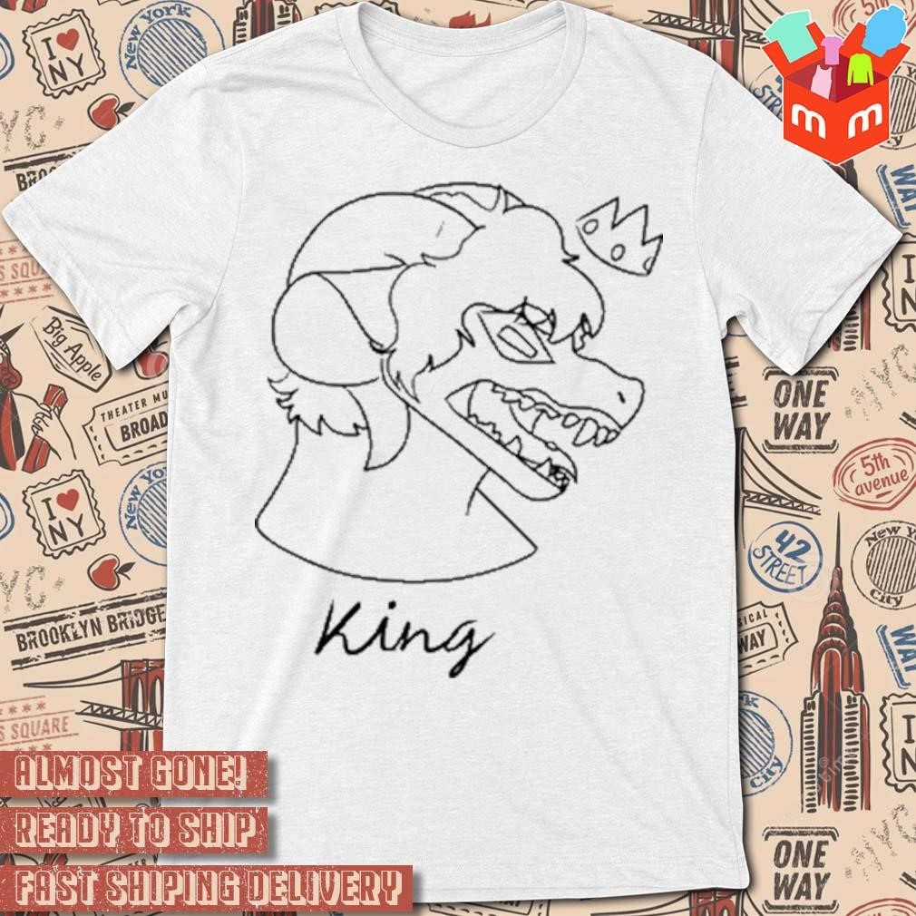 King cai art design t-shirt