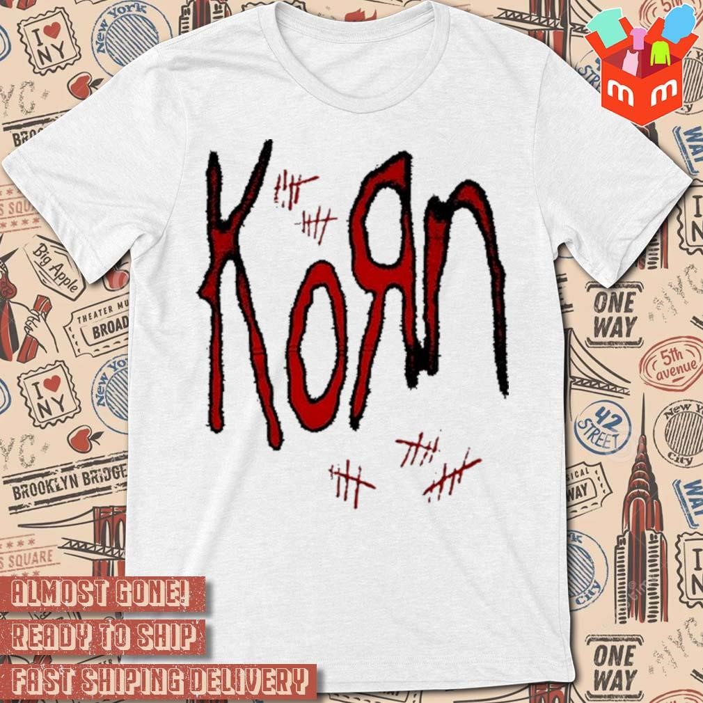 Korn 25th anniversary tan sun t-shirt