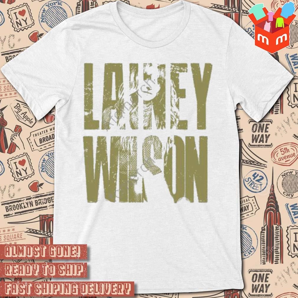 Lainey Wilson merch silhouette photo design t-shirt