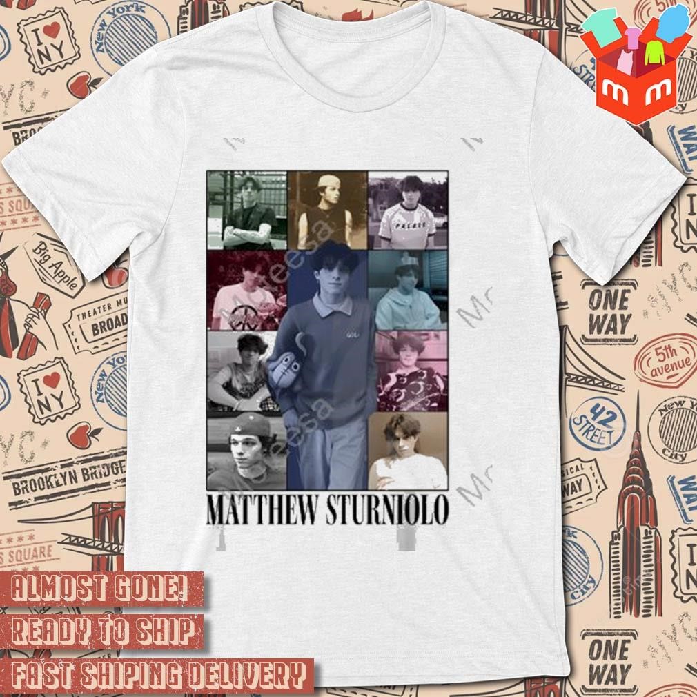 Matthew Sturniolo eras tour photo design t-shirt