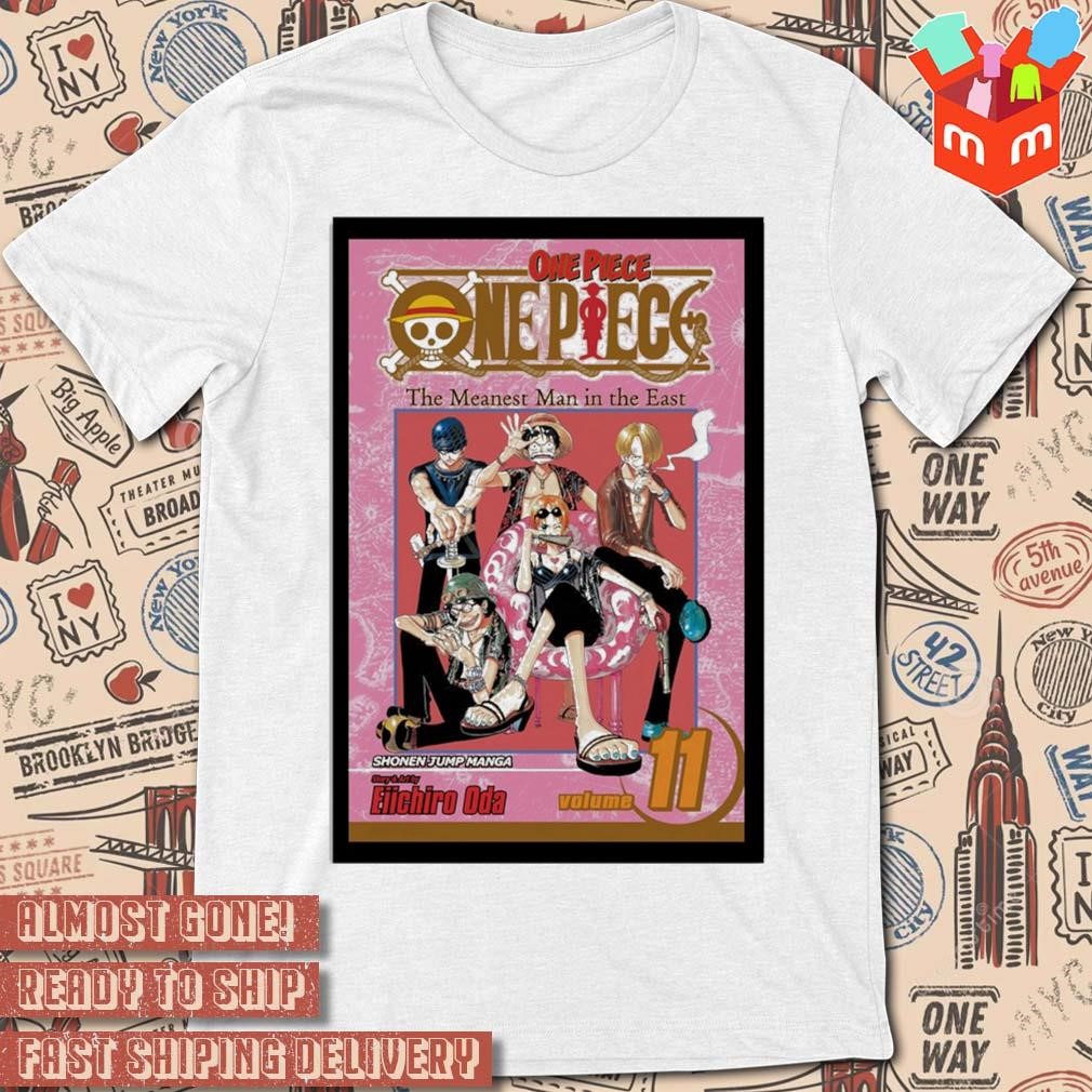 One piece volume 11 poster limited art poster design t-shirt