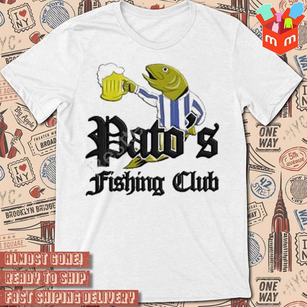 Pato's fishing club art design t-shirt