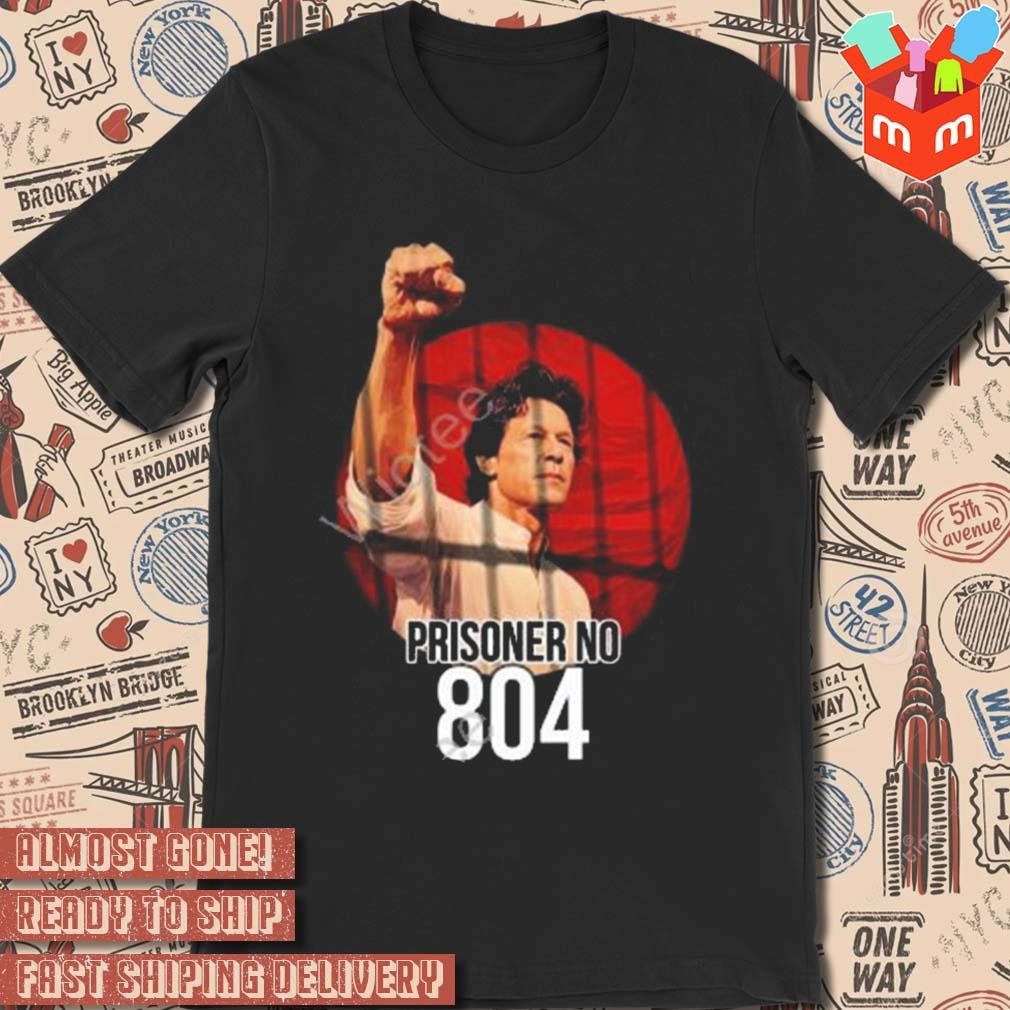 Prisoner no 804 photo design t-shirt