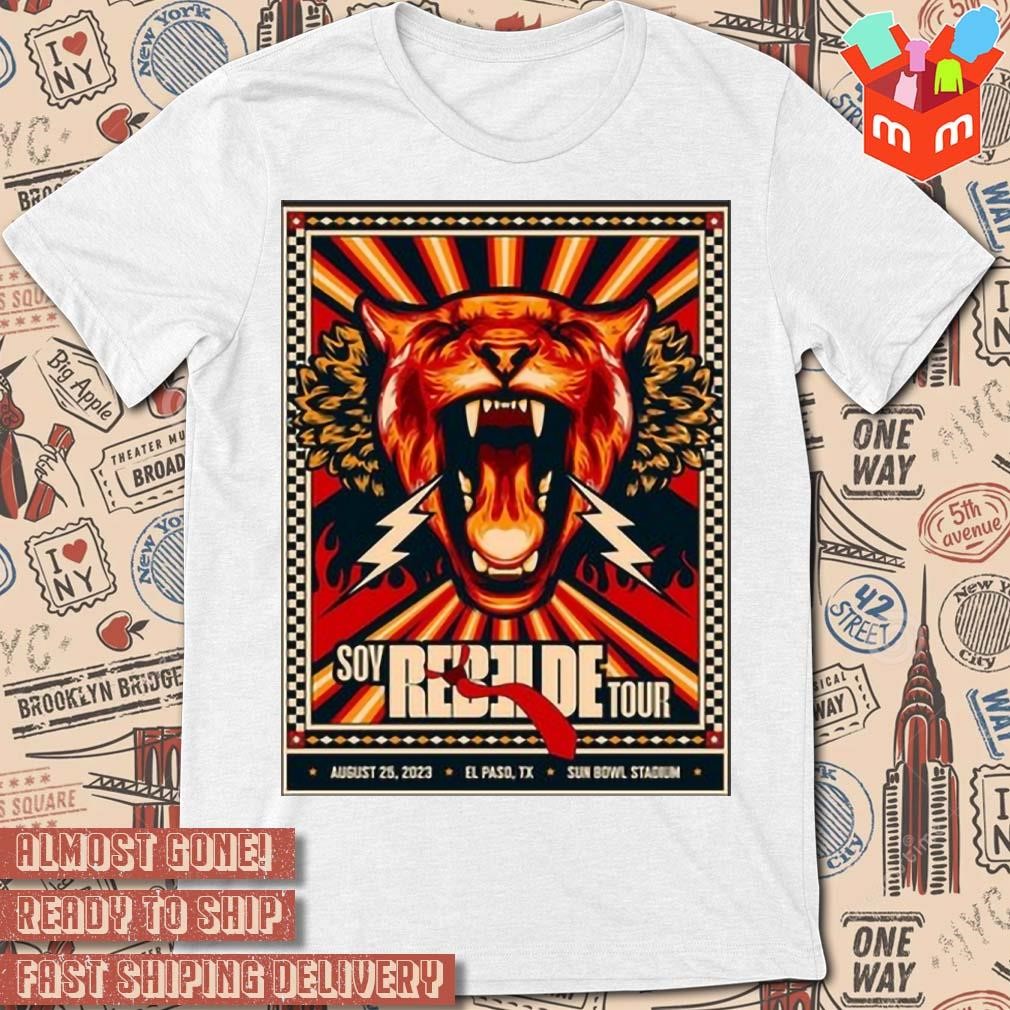RBD Soy Rebelde Tour Paso Event art poster design T-shirt