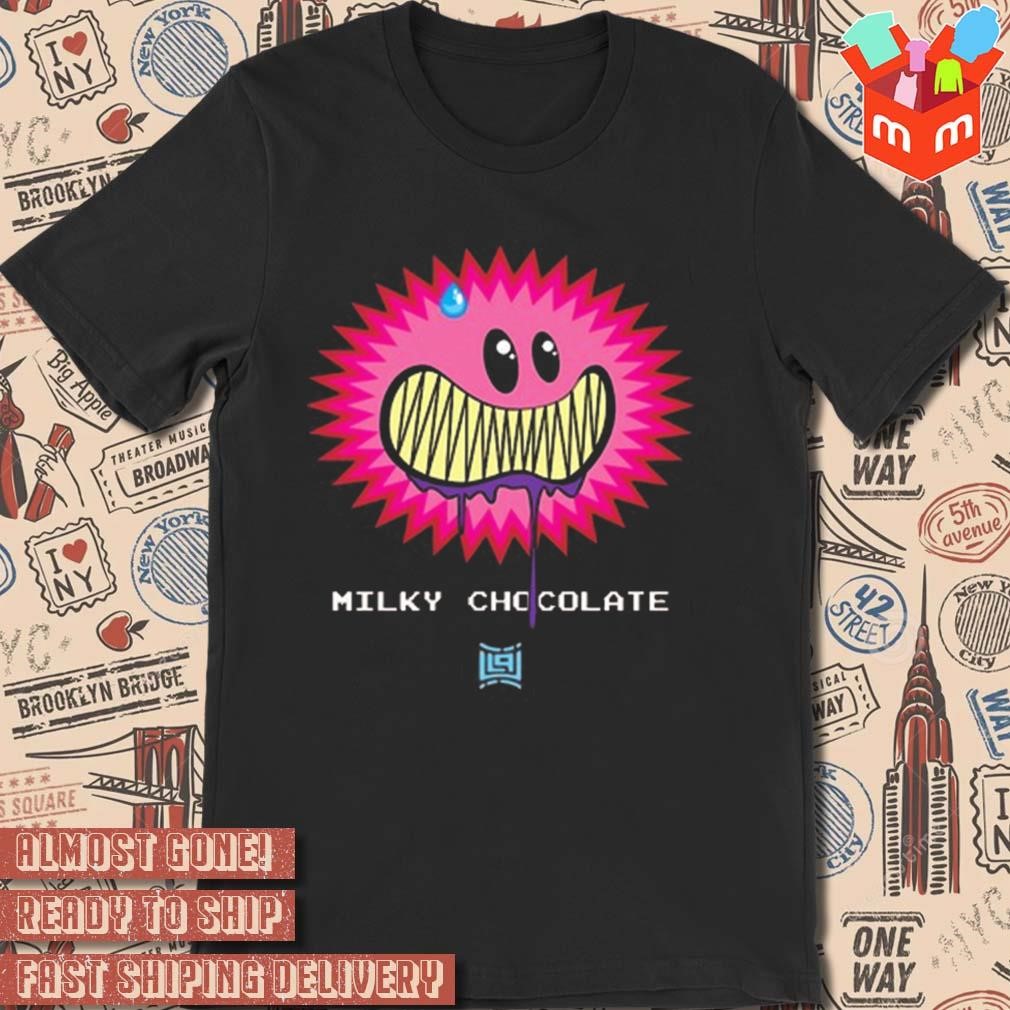 Rufus milky chocolate art design t-shirt