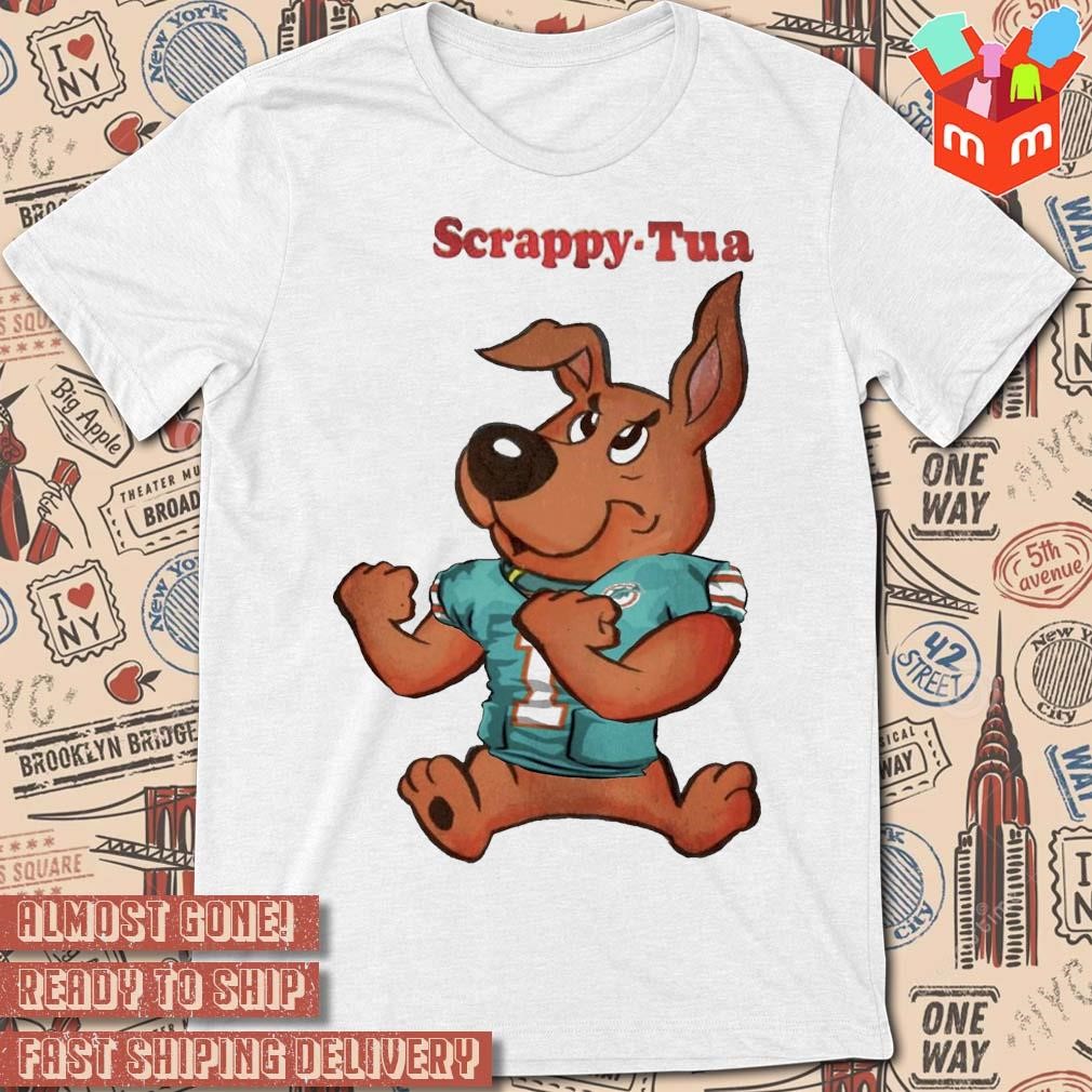Scrappy Tua Tagovailoa Miami Dolphins art design T-shirt