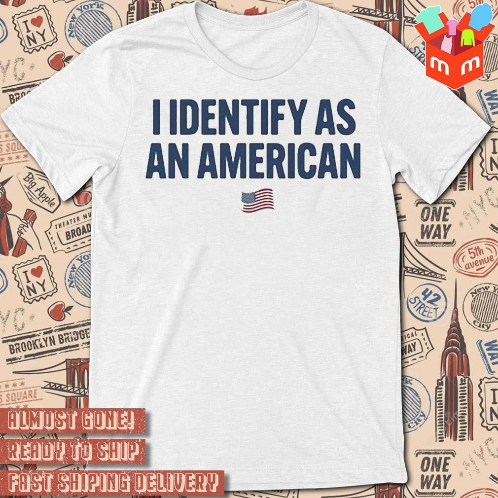 Sean Strickland I Identify As An American logo design T-shirt