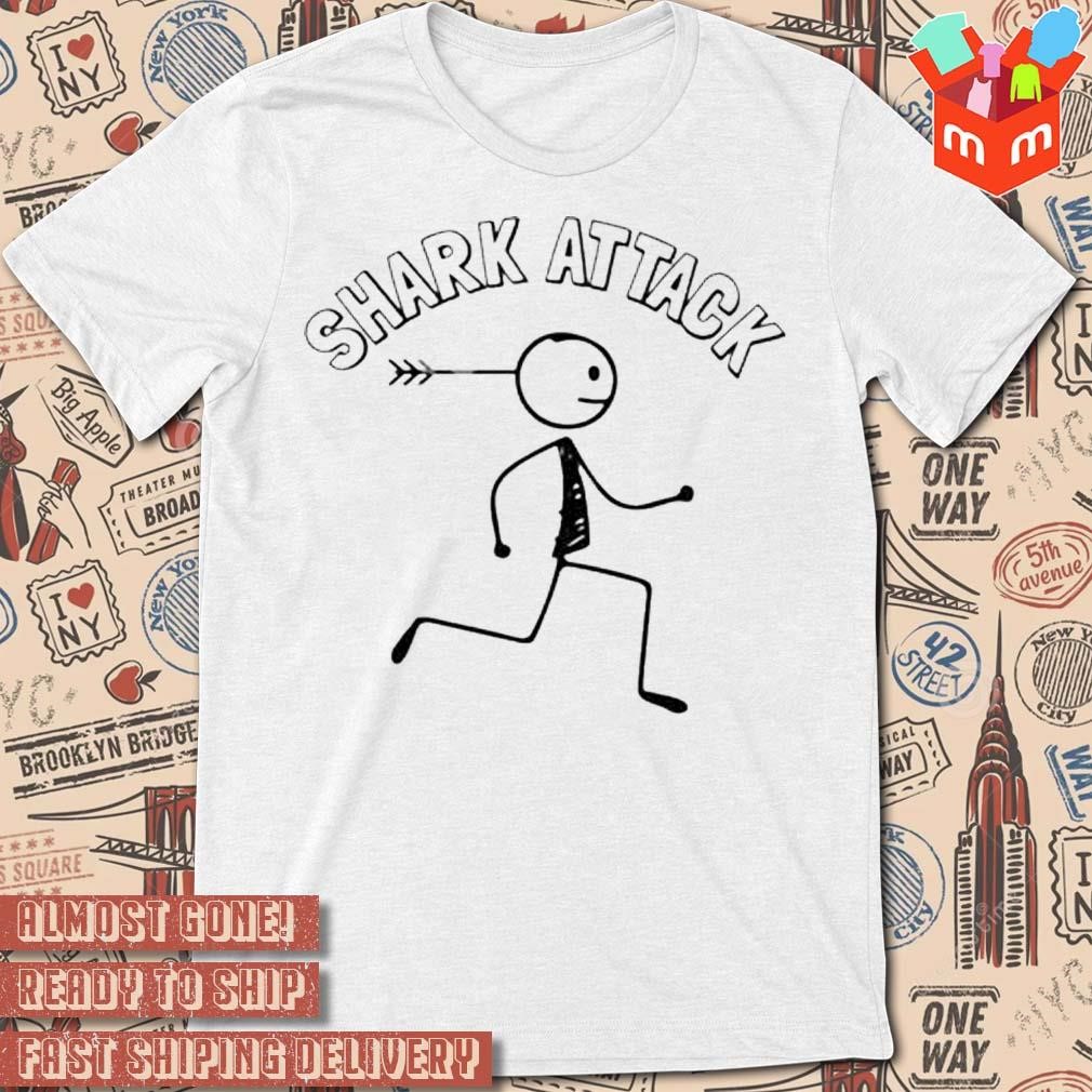 Shark attack t-shirt