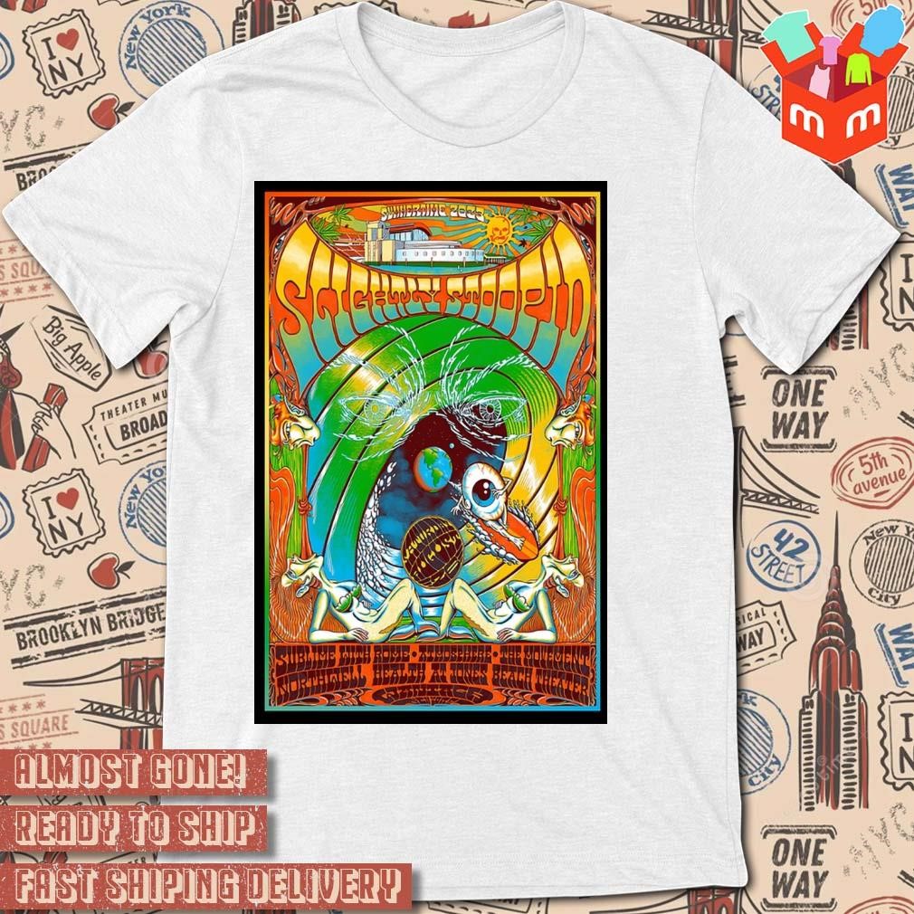 Slightly Stoopid Jones Beach Theater Wantagh, NY August 26 art poster design T-shirt