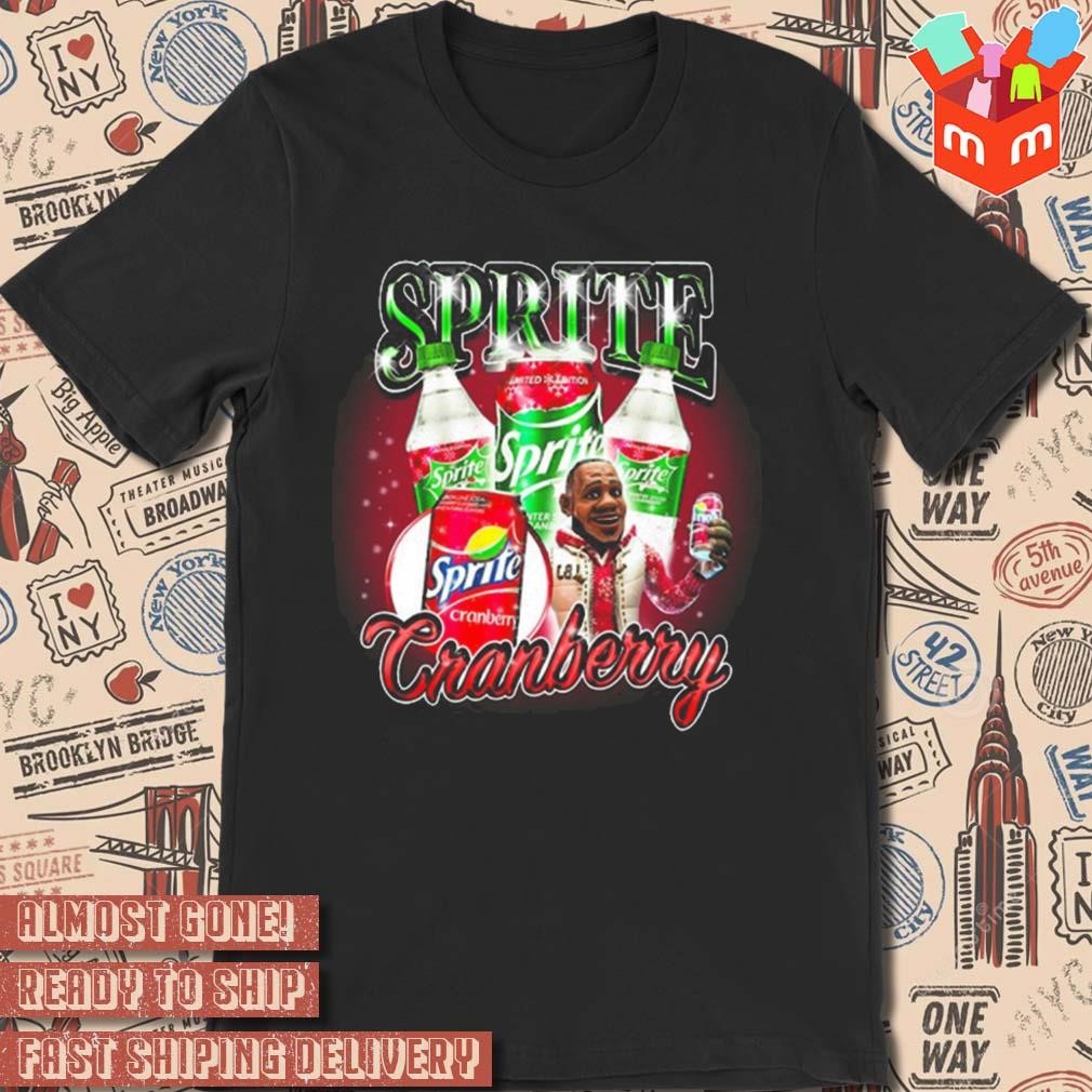 Sprite Cranberry photo design t-shirt