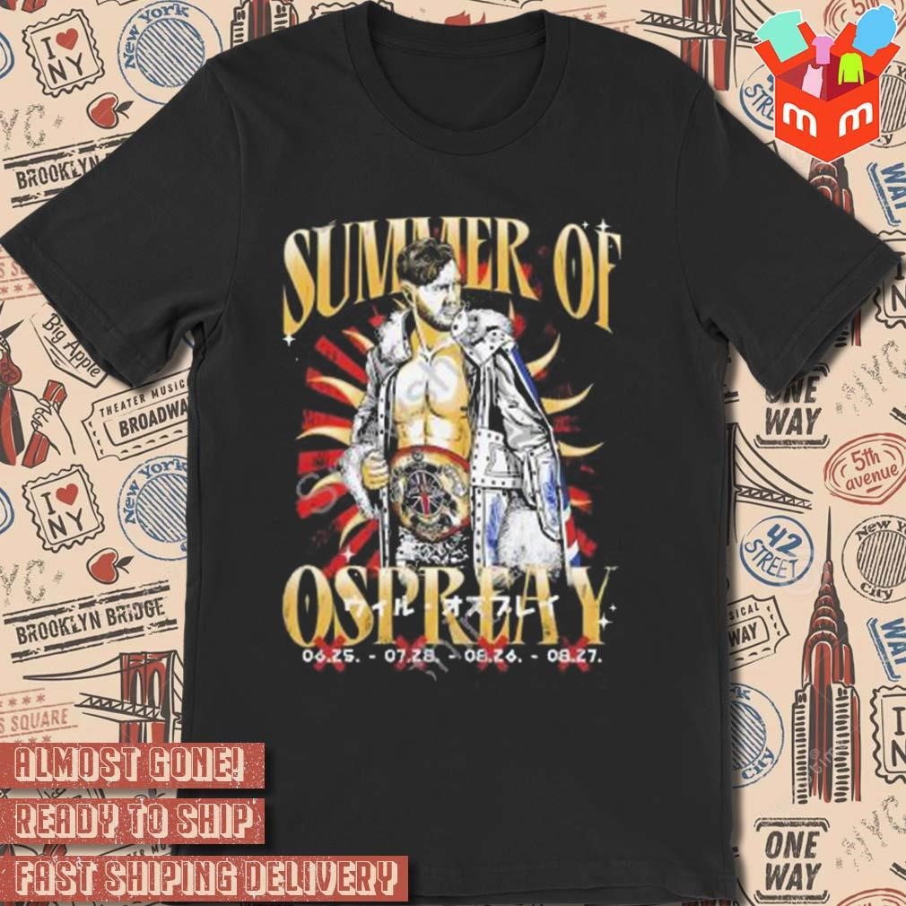 Summer of ospreay photo design t-shirt