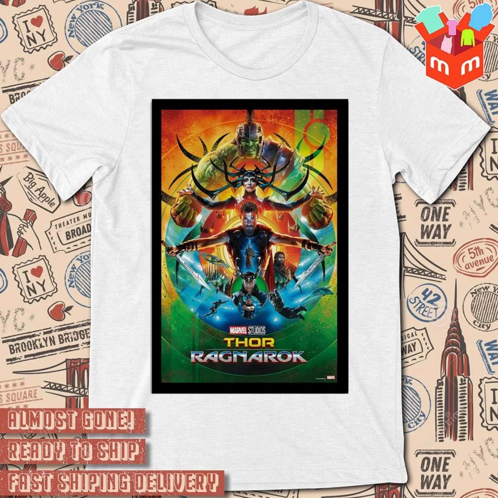Thor Ragnarok movie photo poster design t-shirt