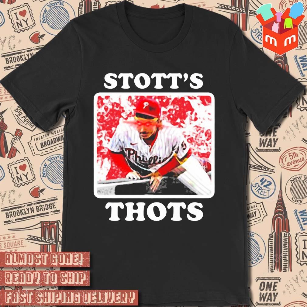 Trea Turner Stott’s Thots photo design T-shirt