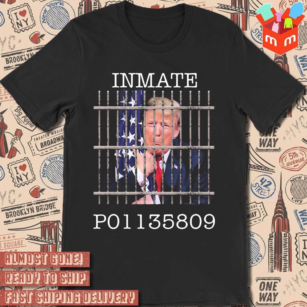 Trump Mugshot Inmate photo design T-shirt