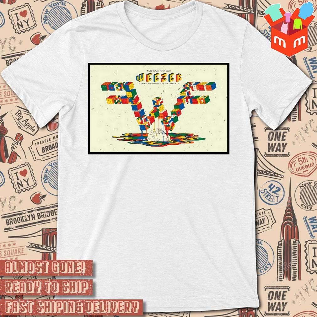 Weezer 2023 Event Magna art poster design T-shirt
