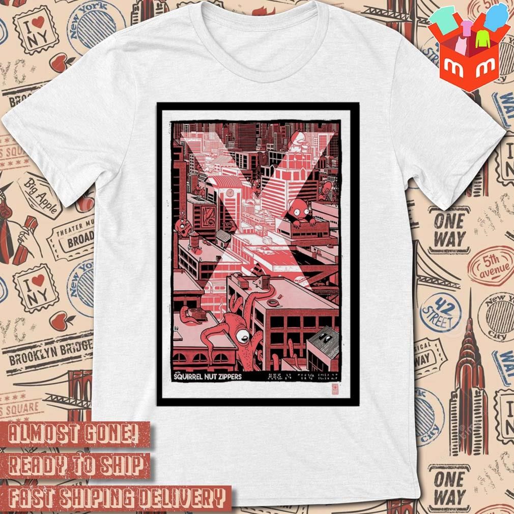 X the band Chicago Illinois event aug 27-28 2023 art poster design t-shirt
