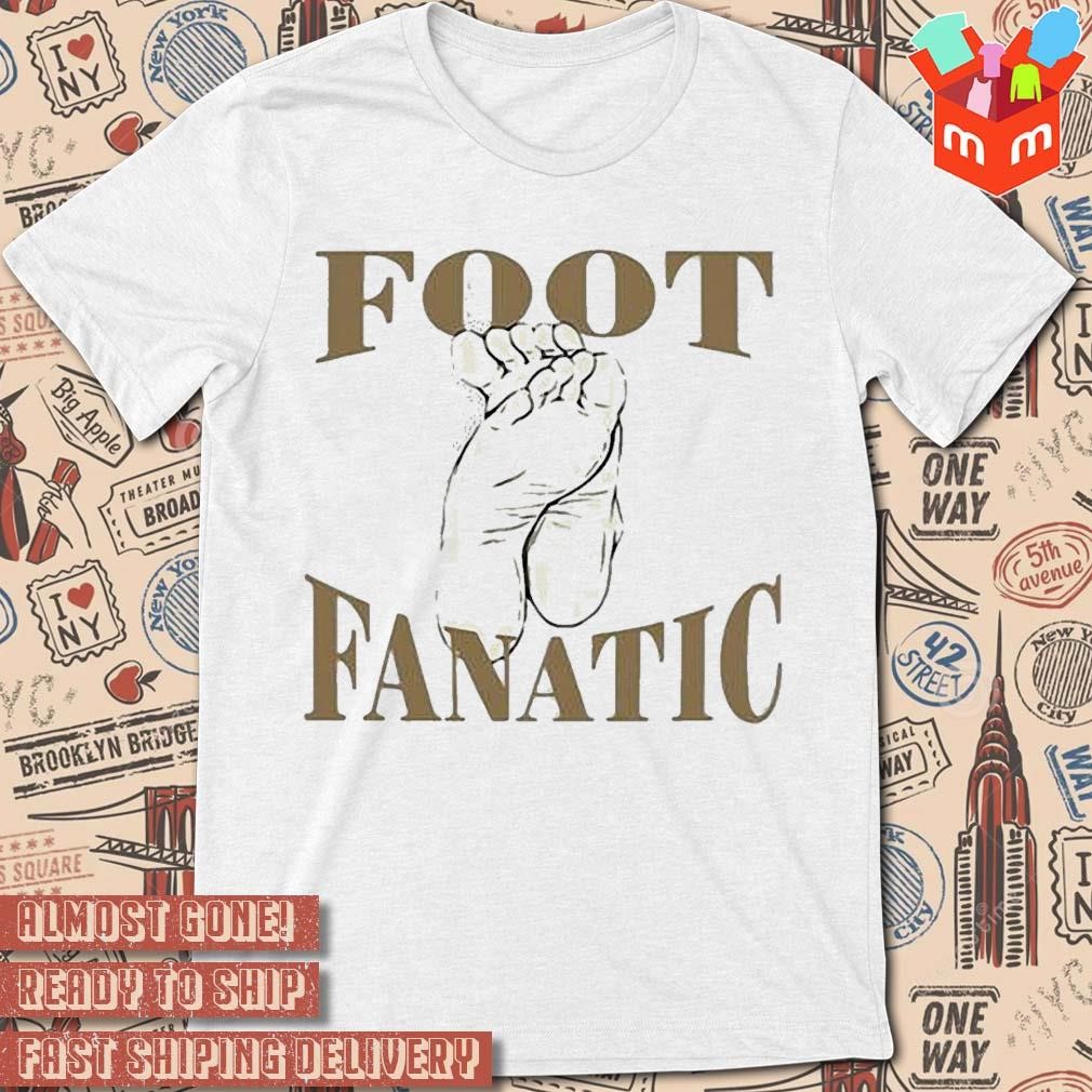 Ashy Draws Foot Fanatic art design T-shirt