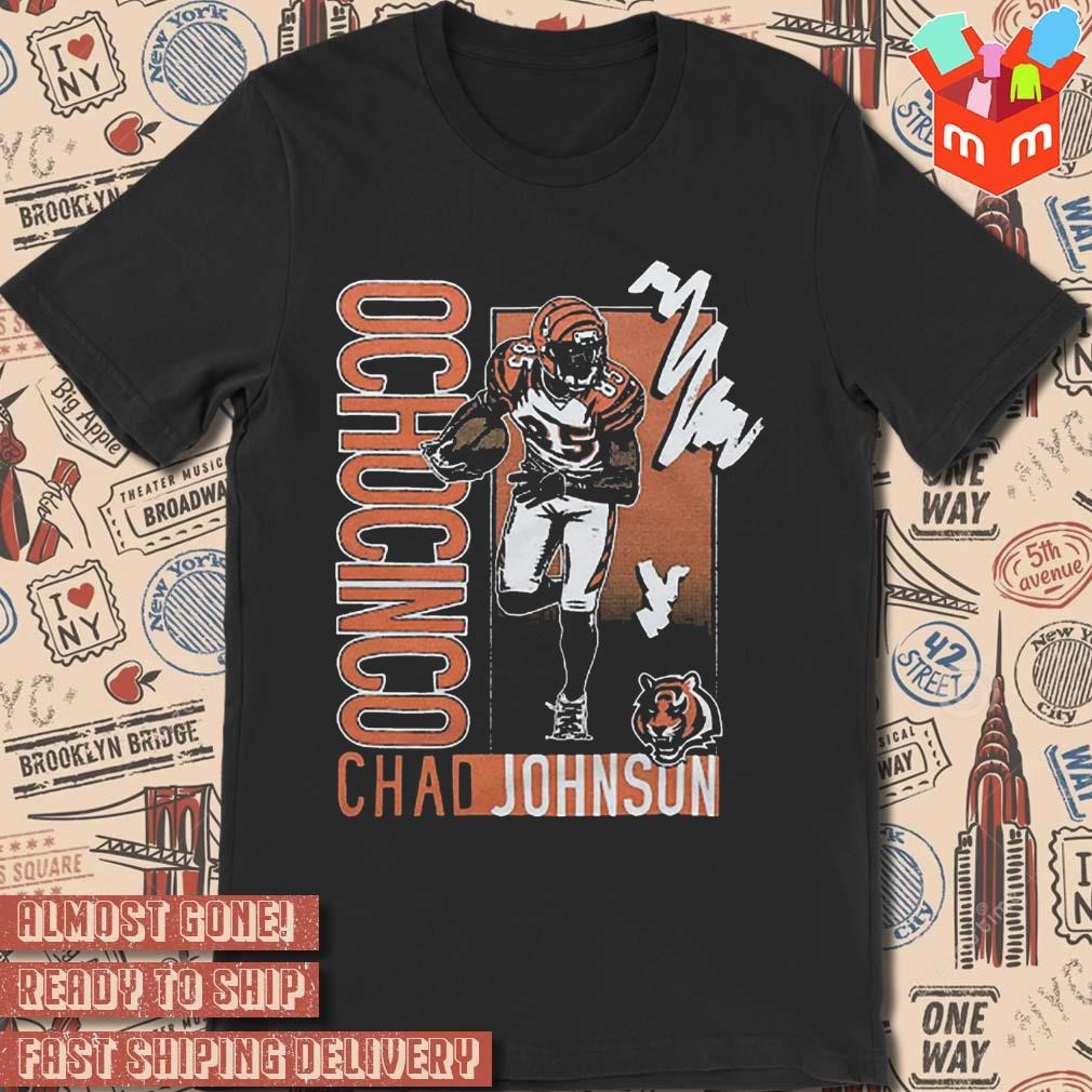 Cincinnati bengals Chad Johnson art design t-shirt