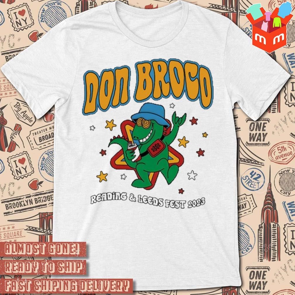 Don broco reading and leeds fest 2023 art design t-shirt