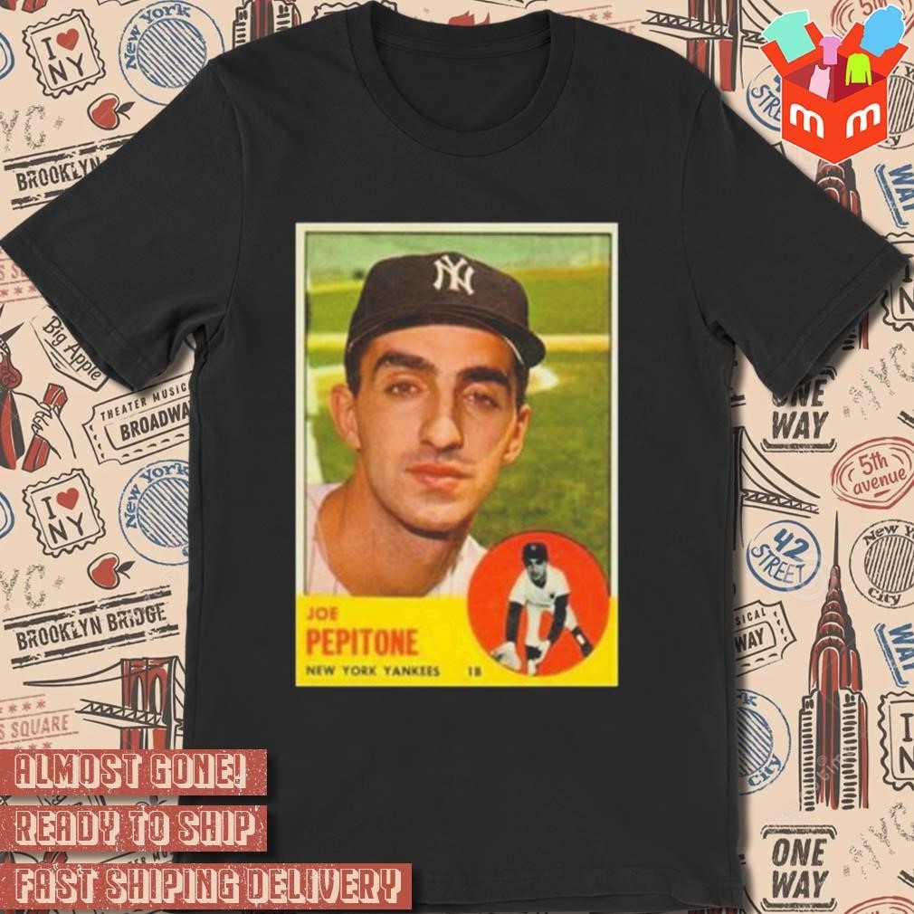 Joe Pepitone athletes we remember from the past astros photo design t-shirt