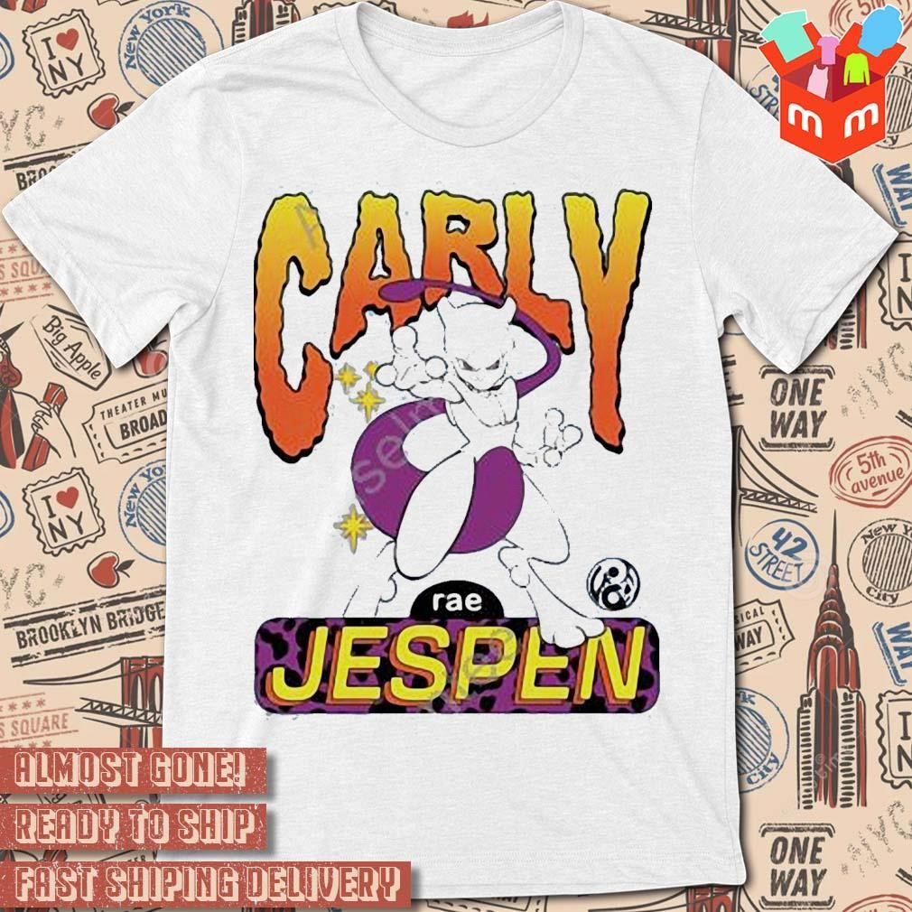 Mewtwo carly rae jespen art design t-shirt