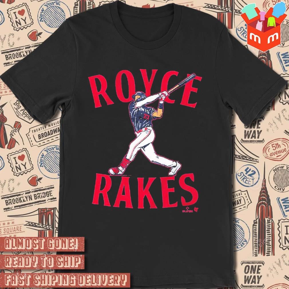 Royce Lewis rakes Minnesota art design t-shirt