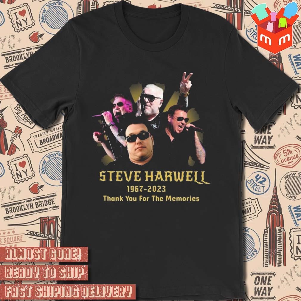 Steve Harwell 1967 2023 thank you for the memories photo design t-shirt