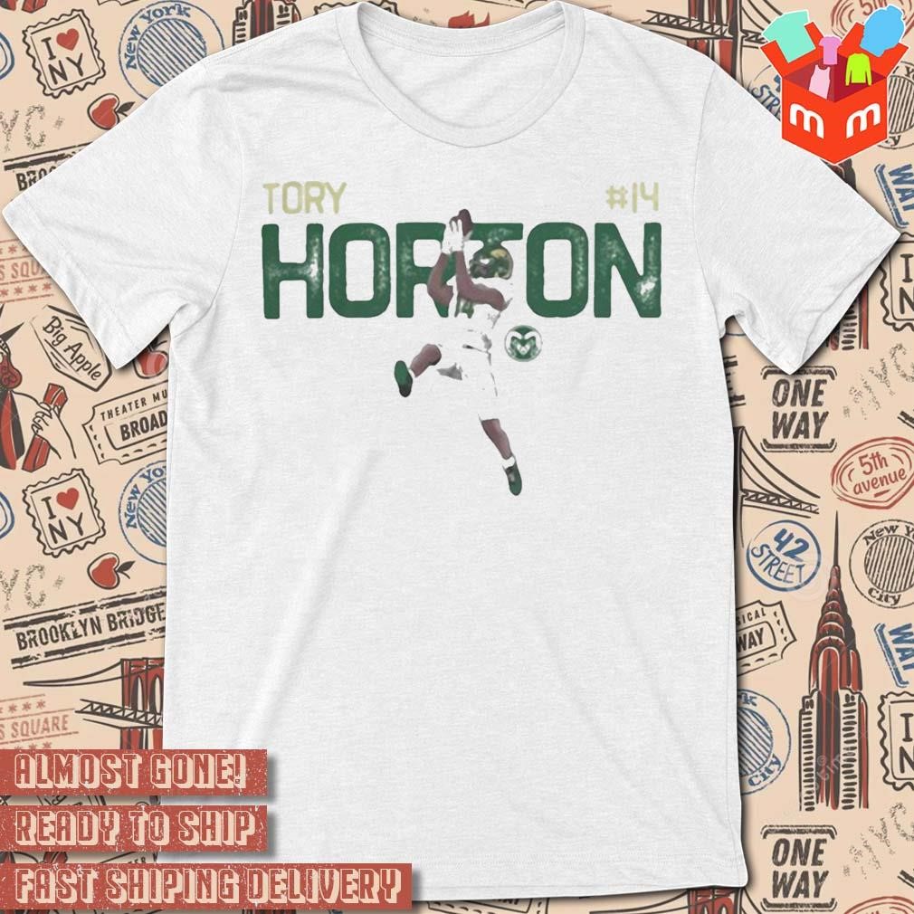 Troy horton Colorado state Football art design t-shirt