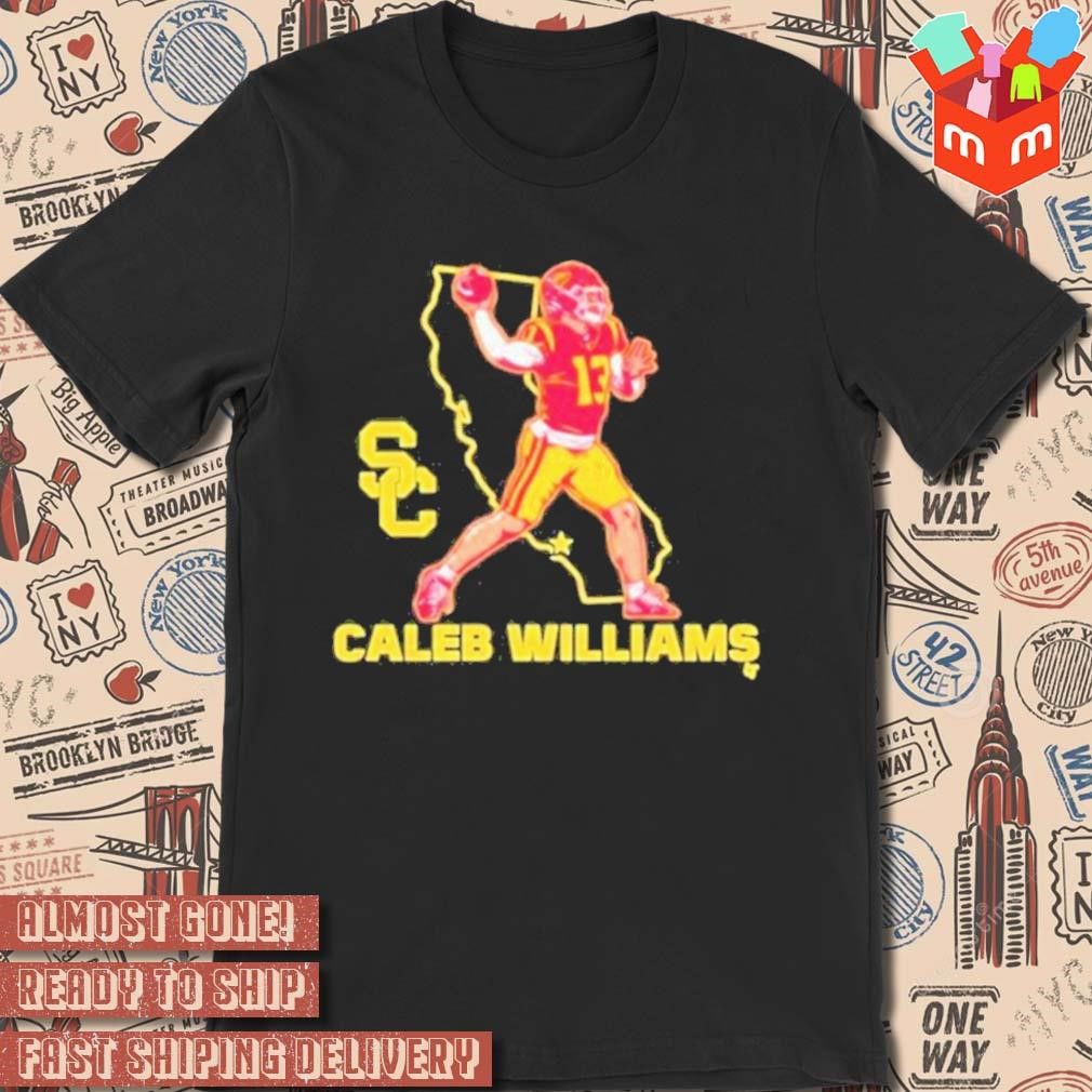 Usc Football Caleb Williams State Star art design t-shirt