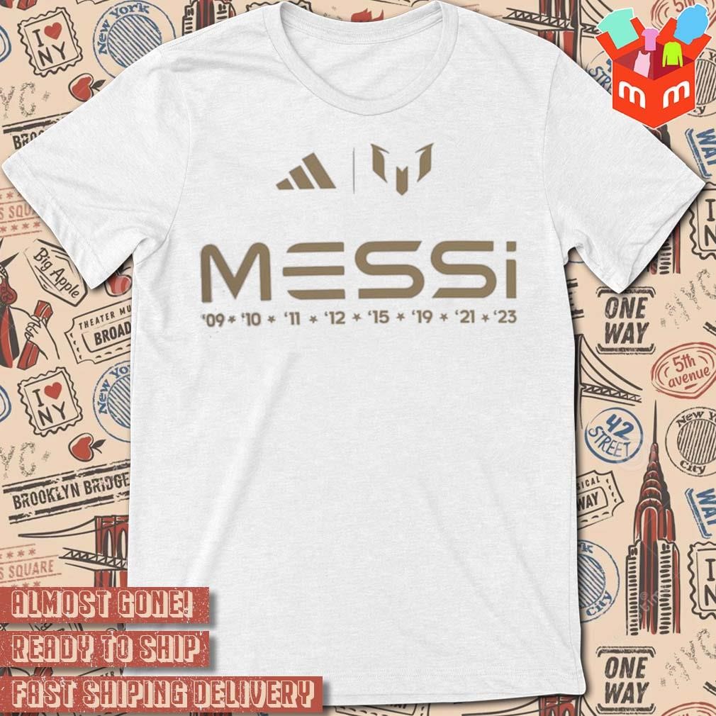 Messi Ballon d'Or 2023 Infinity 09 10 11 12 15 19 21 23 t-shirt