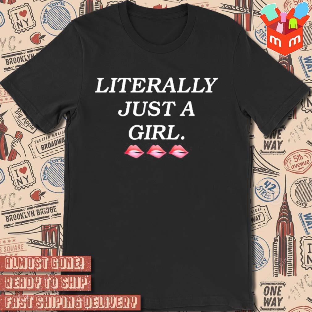 Raise the Stakes literally just a girl lips t-shirt