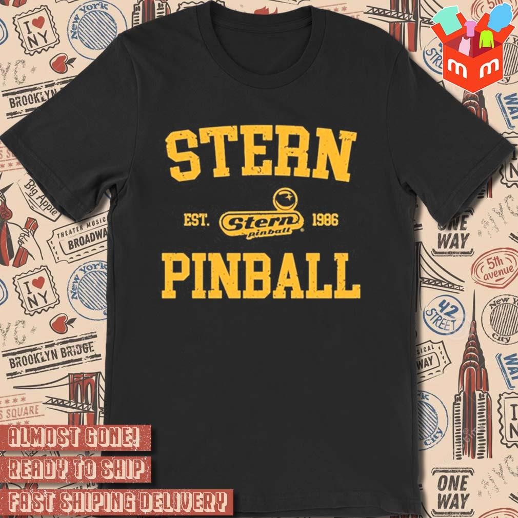 Stern pinball est 1986 vintage t-shirt