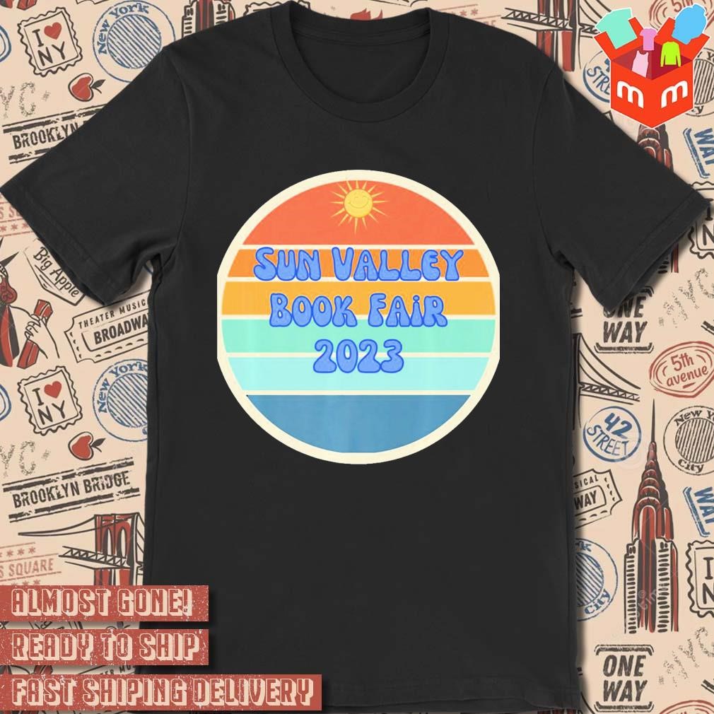 Sun valley book fair 2023 retro t-shirt