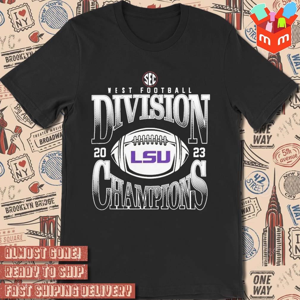2023 SEC West Lsu Football Division Champions Goal Line Stand t-shirt