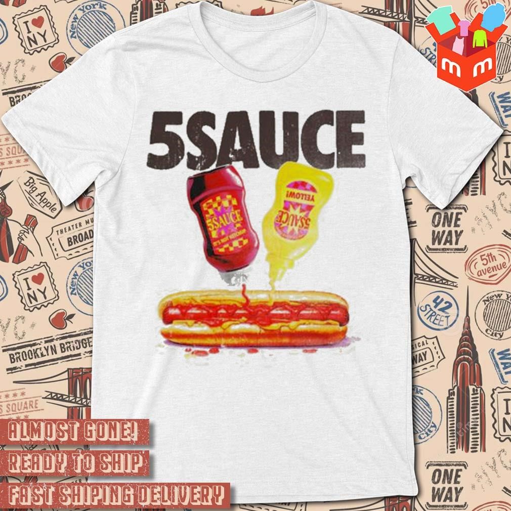 5 Seconds Of Summer Holiday Range 5Sauce t-shirt