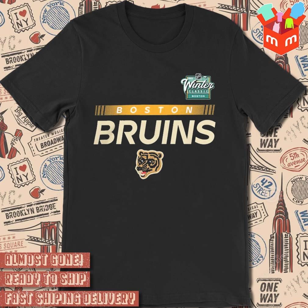 Boston Bruins Fanatics 2023 NHL Winter Authentic Pro T-shirt
